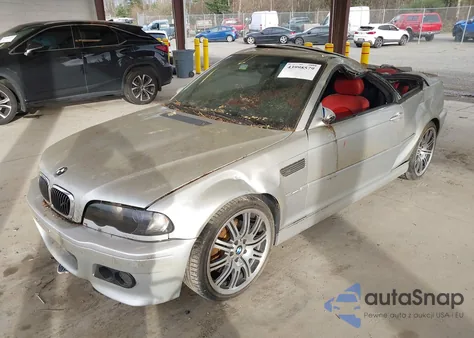 2005 BMW M3 из США, поврежденный, VIN WBSBL93415PN62418